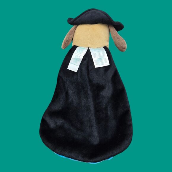 Taggies Pirate Puppy Dog Security Lovey Plush Baby Toy Rattle Satin Tactile Tags - Picture 6 of 8